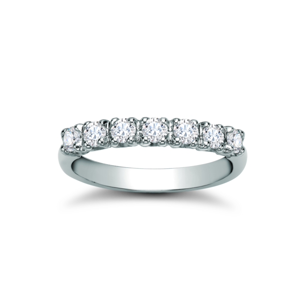 "The Regent" 7 Stone Eternity Ring