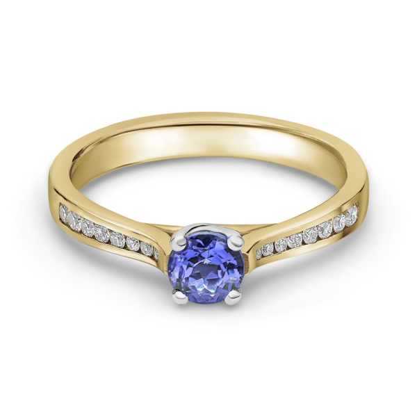 Tanzanite and Diamond Ring - Image 3
