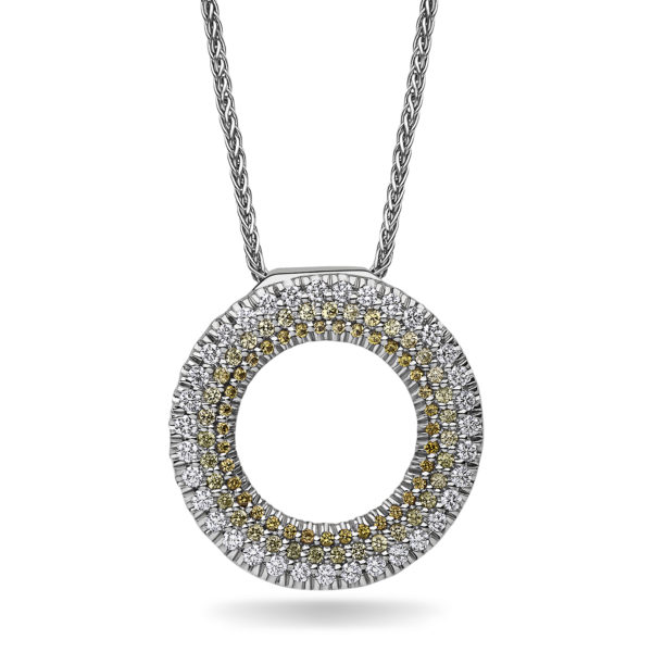 Fancy Yellow Diamond Pendant