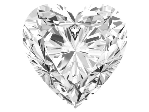 2.13 Ct. D-SI1 Natural Heart Diamond