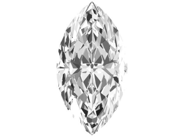 0.22 Ct. E-SI1 Natural Marquise Diamond